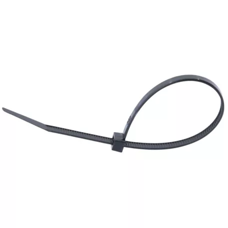 Kábelkötegelő Tracon 4,8X360 mm/100 db Fekete 