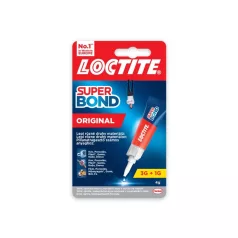Pillanatragasztó Loctite Super Bond Original 3+1 gr.