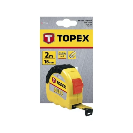 TOPEX Mérőszalag 27C302 2 m/16 mm