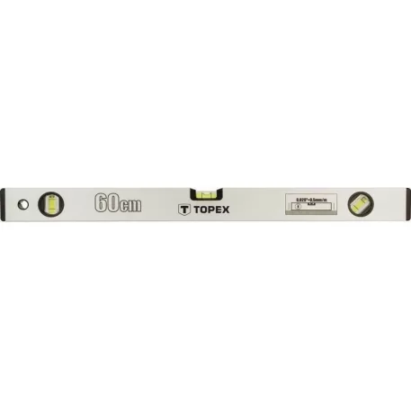 TOPEX Vízmérték 29C304 100 cm. Acél. 3 Libella