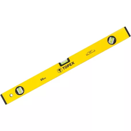 VÍZMÉRTÉK TOPEX 29C572 ALU. 600 MM 3 LIBELLA MÁGNESES