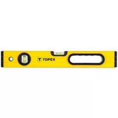   TOPEX Vízmérték 29C601 400 mm 3 Libella Fogantyúval Alumínium
