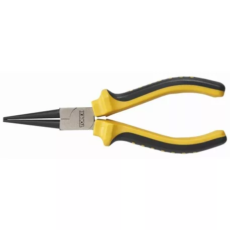 TOPEX Kerekcsőrűfogó 32D109 160 mm Sárga-Fekete