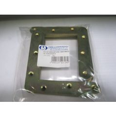 Ablakszegletvas 100x100/25 db Sárgított