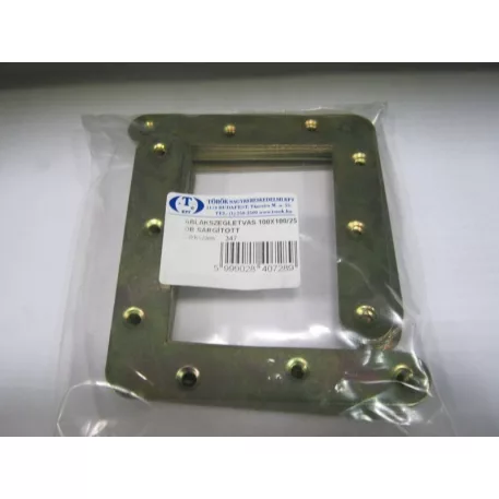 Ablakszegletvas 100x100/25 db Sárgított