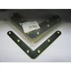 Ablakszegletvas 120x120/25 db Sárgított