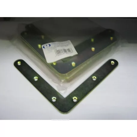 Ablakszegletvas 120x120/25 db Sárgított