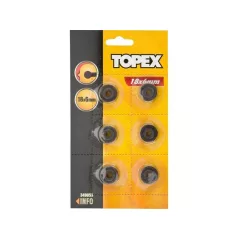 CSŐVÁGÓKERÉK TOPEX 34D053 18X6 MM 6R