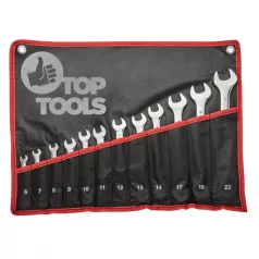   Csillag-Villáskulcs Készlet Top Tools 35D359 6-22 mm 12 Részes