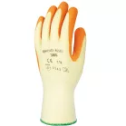 Mártott Narancs Latex Kesztyű, Sárga Kézhát,Csúszásálló(8)
