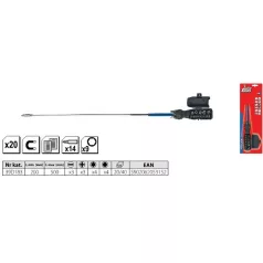 Csavarhúzó Klt Top Tools 39D183+14 Bit Teleszkópos