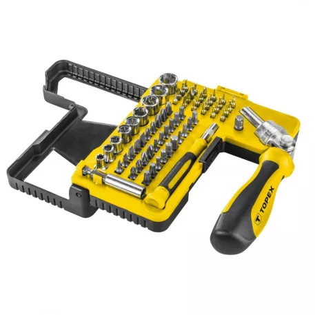 Behajtótüske Készlet Topex 39D346 68 Részes Bit 