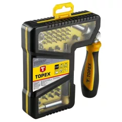 Behajtótüske Készlet Topex 39D346 68 Részes Bit 