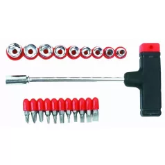 Csavarhúzó T+Dugók. Top Tools 39D385
