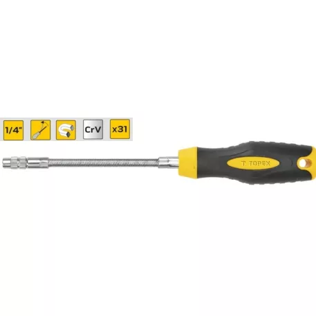 CSAVARBEHAJTÓ TOPEX 39D865 FLEXIBILIS, BITEKHEZ 31 R