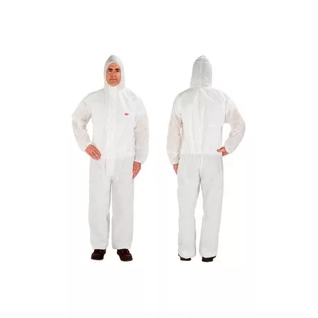3M 4515 Fehér Védőoverall, Kategória: 5/6, Méret (XL)