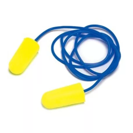 3M Es-01-005 Earsoft Zsinóros Fül-Dugó, Neon Sárga  Snr 36dB, 200 pár