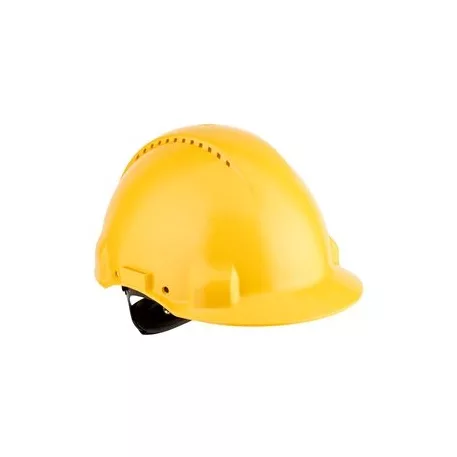 3M G3000Nuv-Gu Sisak, Racsnis, Sárga, Fejpánt, Szellőzőrésekkel