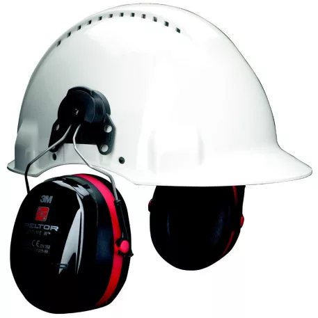 3M h540p3e-413-sv optime iii fültok, sisakra, 20/krt (Fekete)