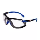 3M Solus S1101Sgafkt-Eu Védőszemüveg Kék/Fekete, Víztiszta