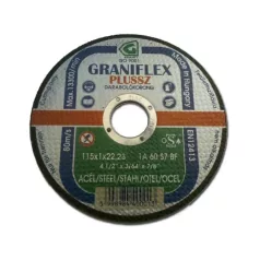 VÁGÓKORONG FÉM 115X1.0X22.2 GRANI./25 DB