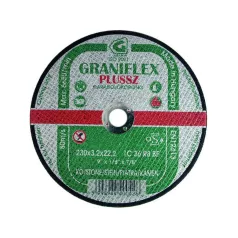 VÁGÓKORONG KŐ 230X3.2X22 GRANI./25 DB