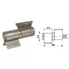 Kivehetőcsapú P.Ibfm 90 mm Szárnyas /8 db
