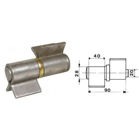 Kivehetőcsapú P.Ibfm 90 mm Szárnyas /8 db