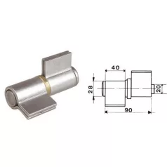 Kivehetőcsapú P.Ibfm 90 mm Egyenes /12 db