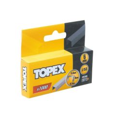 TOPEX Tűzőkapocs 41E306 6 mm/1000 db J Tip.