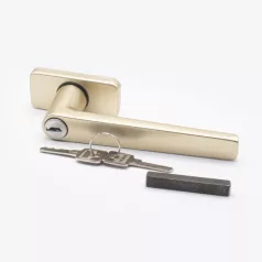 Erkélyajtókilincs Zárható 420 Hzb F2