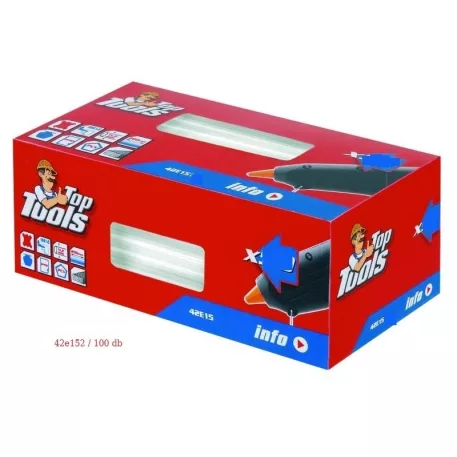 Ragasztópatron Top Tools 42E152 2 kg 200 mm /100 db