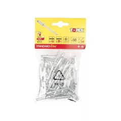 TOPEX Popszegecs 43E402 4,0x10/50 db