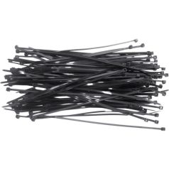 Kábelkötegelő Top Tools 2,5x200 mm/100 db Fekete