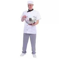 Szakácskabát Rövid Ujjú (XL)