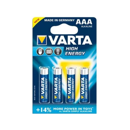 Elem Varta Aaa Mini Lr03 High Energy/4 db