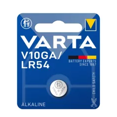 Varta Gombelem Alkáli V10Ga / Ag10 / Lr54 (1,5V) B1