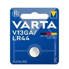 Varta Gombelem Alkáli V13Ga / Ag13 / Lr44 (1,5V) B1