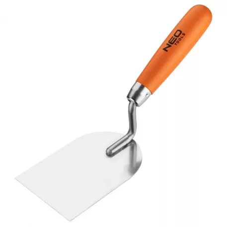 Gipszelőkanál Neo 50-132, 80 mm, Fa Markolat