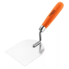 Gipszelőkanál Neo 50-133, 100 mm, Fa Markolat