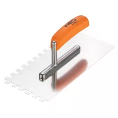   Acélsimító Neo 50-162, Fogazott 6-os, 270X128 mm, Fa Markolat