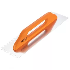   Acélsimító Neo 50-183,Fogazott 10-es, 480X128 mm, Fa Markolat