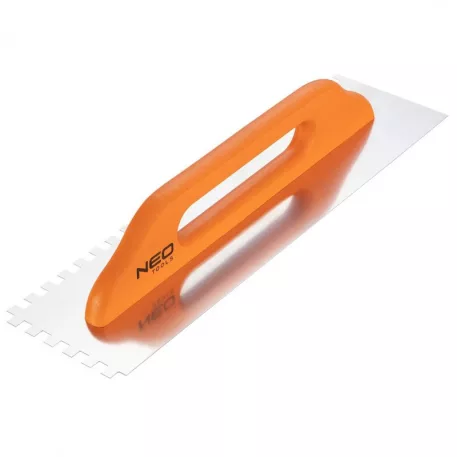 Acélsimító Neo 50-183,Fogazott 10-es, 480X128 mm, Fa Markolat