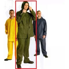 Pu Zöld Esőruha (XL)
