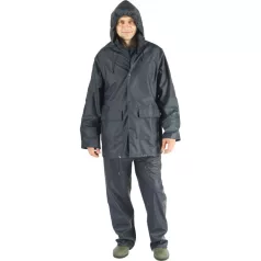 Pu/PVC Kék Esőruha 300gr (L)