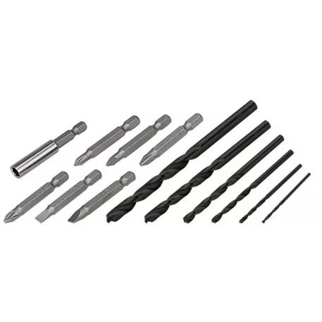 VERTO Akkus Fúró 50G291 2X20V, Li-Ion/1.5 Ah, Koffer