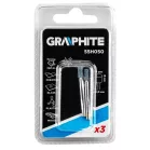 Csapos Csiszolókő Graphite 55H050 3X8mm, 3 db