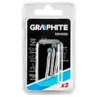 Csapos Csiszolókő Graphite 55H058 6mm, 3 db