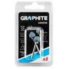 Csapos Csiszolókő Graphite 55H059 10mm 3 db