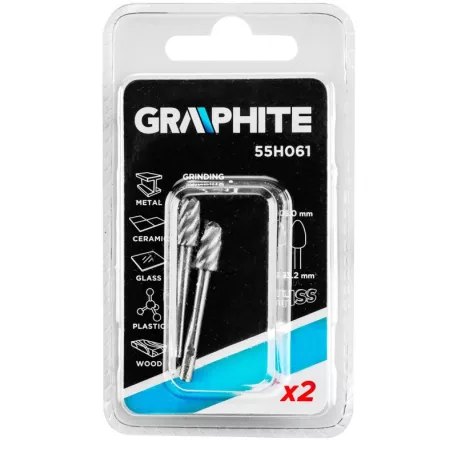Csapos Turbómaró Graphite 55H061, 6 mm, 2db